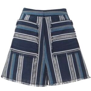 EDUN Raw Edge Stripe Shorts (10)